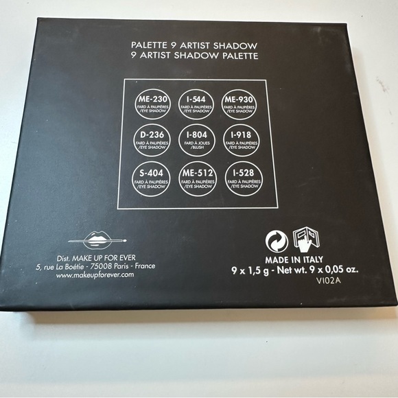 Makeup Forever 9 pan Artist Eyeshadow Palette #3 only limited edition MUFE - Picture 7 of 8